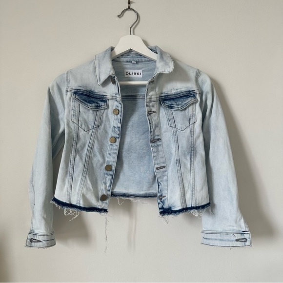 DL 1961 Manning Cropped Jean Jacket - Picture 1 of 7